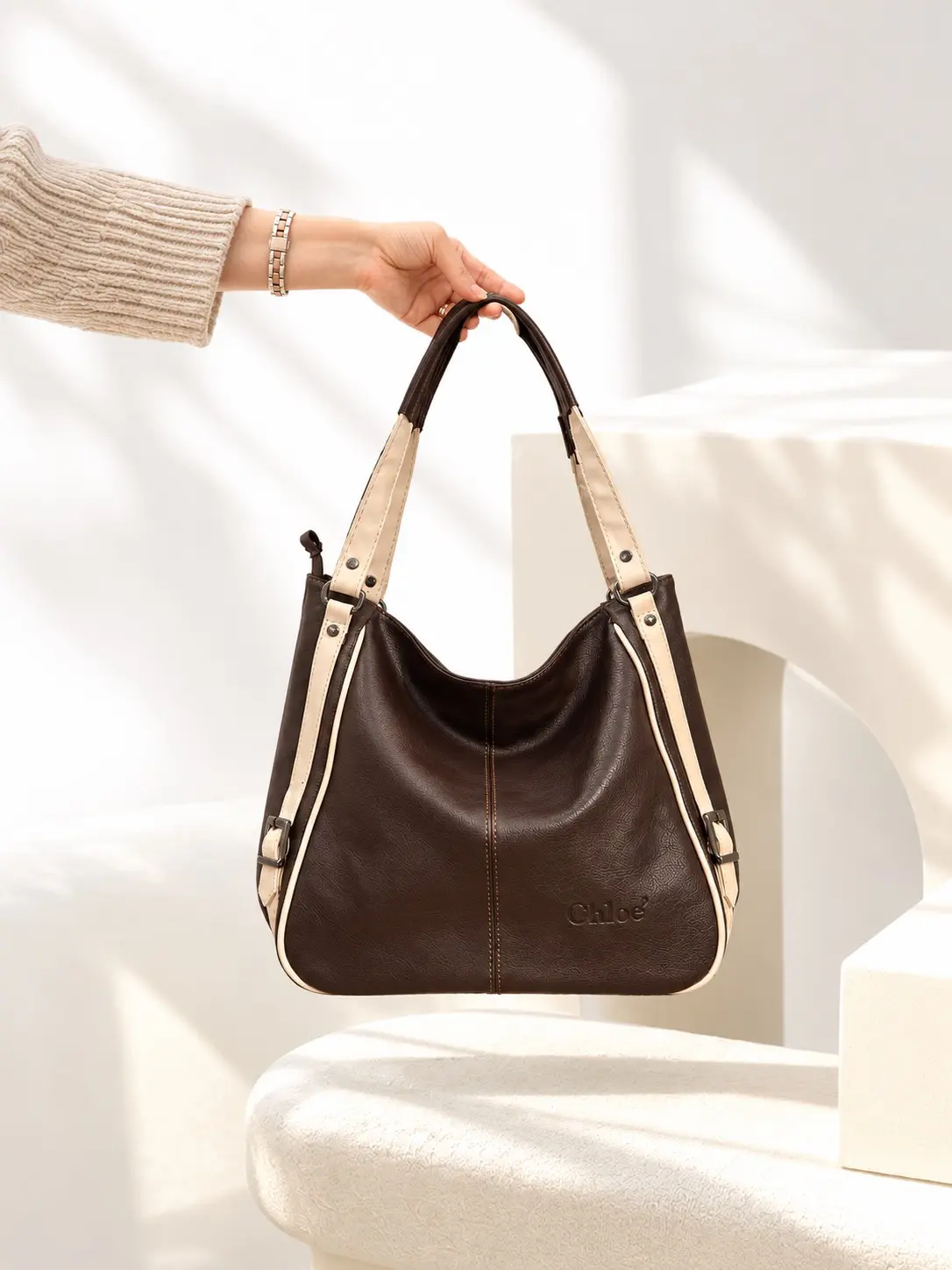 کیف زنانه چرم آذرگون
